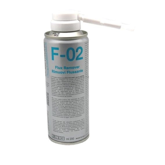 F-02 Spray rimuovi flussante 200 ml DUE-CI F-02 Spray rimuovi flussante 200 ml DUE-CI